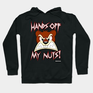 Hands Off My Nuts! - Angry Squirrel Hoodie